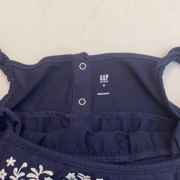 Gap Girls Navy Blue Romper Size M - Picture 4 of 5